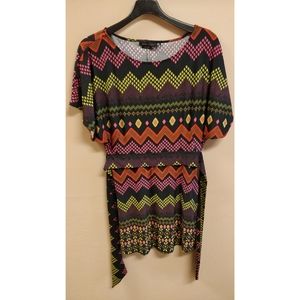 BCBG Maxazria Kimono Dress Tie Back NWT xs